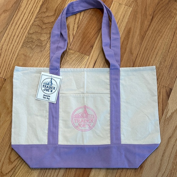 Trader Joe'S Handbags - NWT Limited Edition Trader Joe’s Lavender Tote